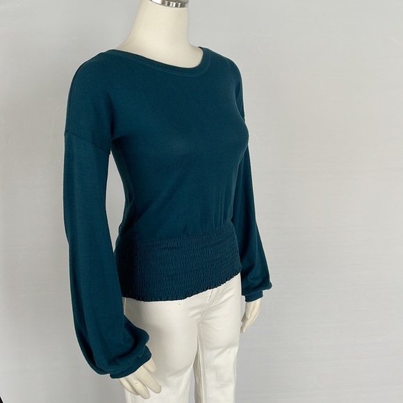 NWT Abercrombie and Fitch Teal Top X Small - Picture 5 of 10